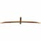 Ekena Millwork Bellingham Timber Gable Bracket, Western Red Cedar, 96"W x 20"H x 1 1/2"D x 3 1/2"F, 5/12 Pitch GBW096X20X0204BEL00SWR - alternate 2